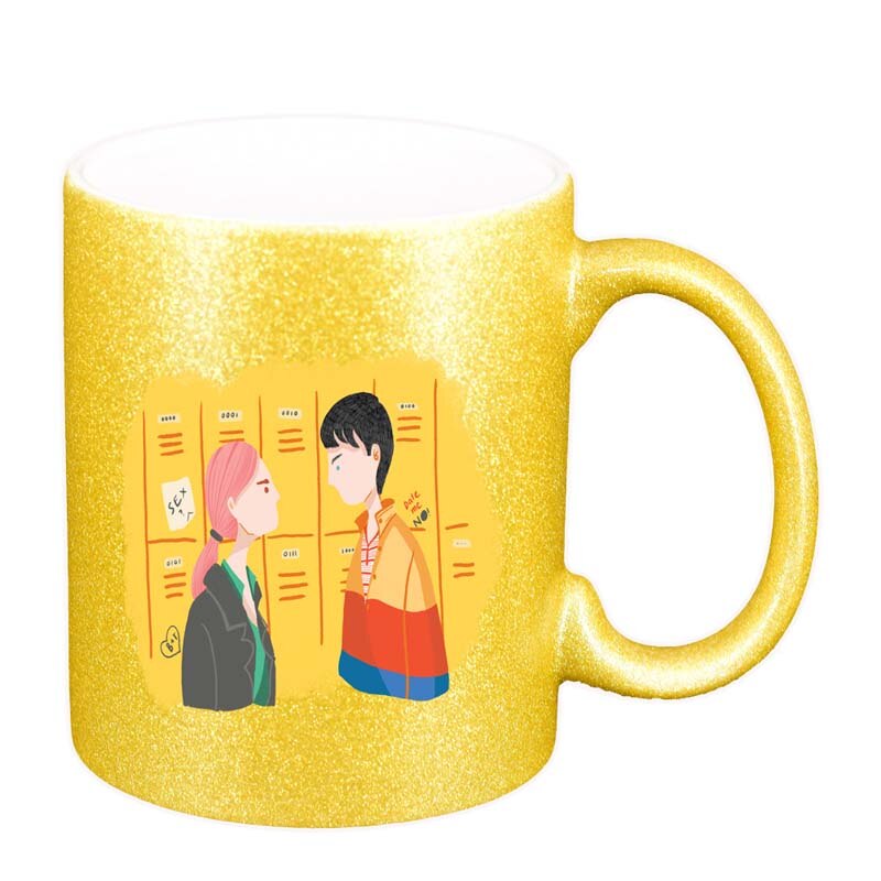 Cana Sex Education, Movie, auriu sidefata glitter, 330ml, D1328