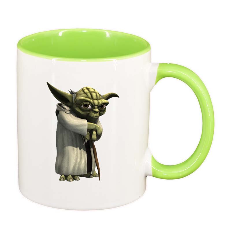 Cana Star Wars, Yoda, interior verde deschis, 330ml, D1323