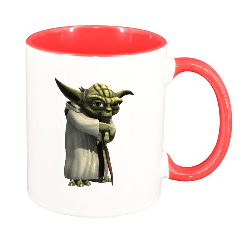 Cana Star Wars, Yoda, interior rosu, 330ml, D1323