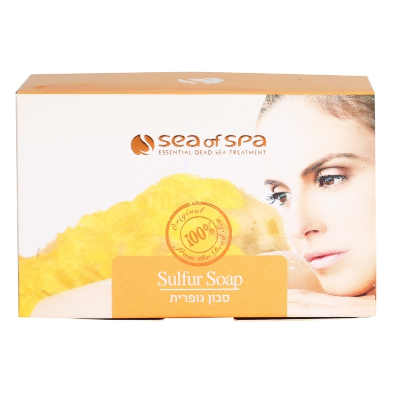Sapun cu sulf imbogatit cu Minerale Naturale Treatment, Sea of Spa, 125gr