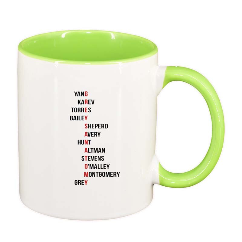 Cana Gray's Anatomy, Movie, interior verde deschis, 330ml, D1339