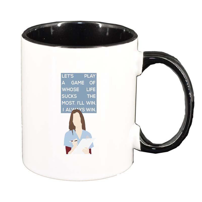 Cana Gray's Anatomy, Movie, interior negru, 330ml, D1341