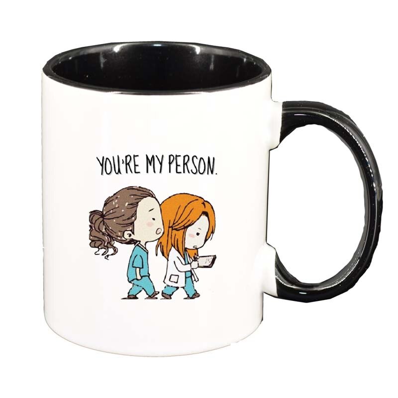 Cana Gray's Anatomy, Movie, interior negru, 330ml, D1338