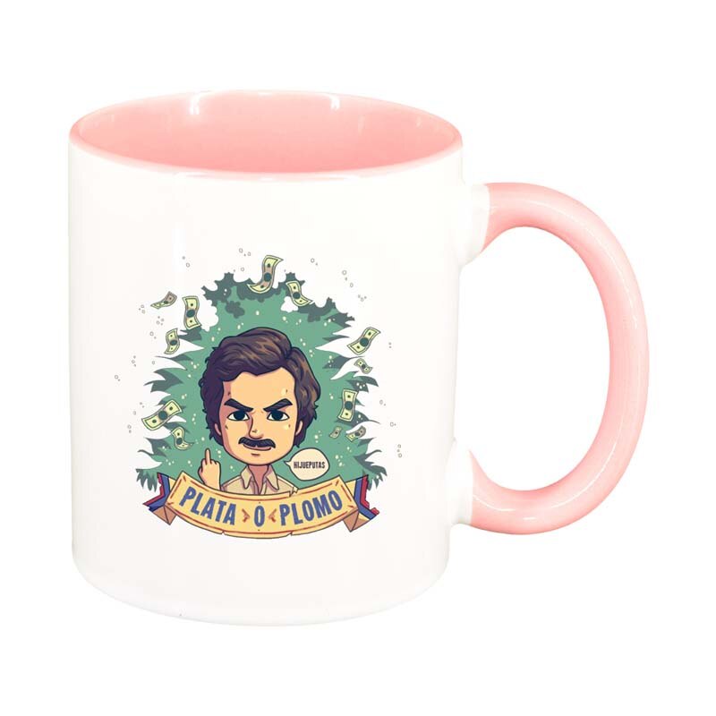 Cana Narcos - Pablo Escobar, interior roz, 330ml, D1345