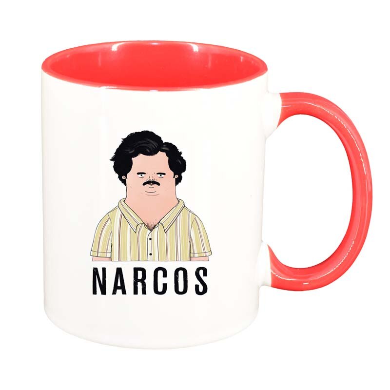 Cana Narcos - Pablo Escobar, interior rosu, 330ml, D1342
