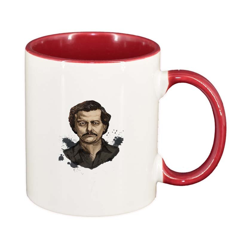 Cana Narcos - Pablo Escobar, interior rosu-inchis, 330ml, D1343