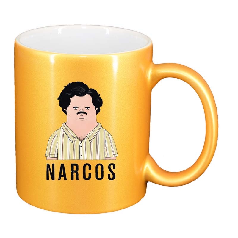 Cana Narcos - Pablo Escobar, auriu sidefata, 330ml, D1342