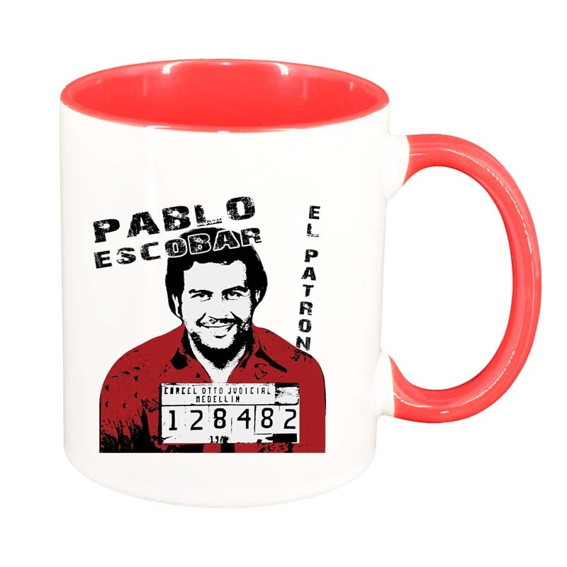 Cana Narcos - Pablo Escobar, interior rosu, 330ml, D1344