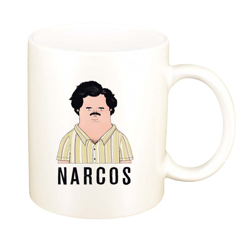 Cana Narcos - Pablo Escobar, alb sidefata, 330ml, D1342