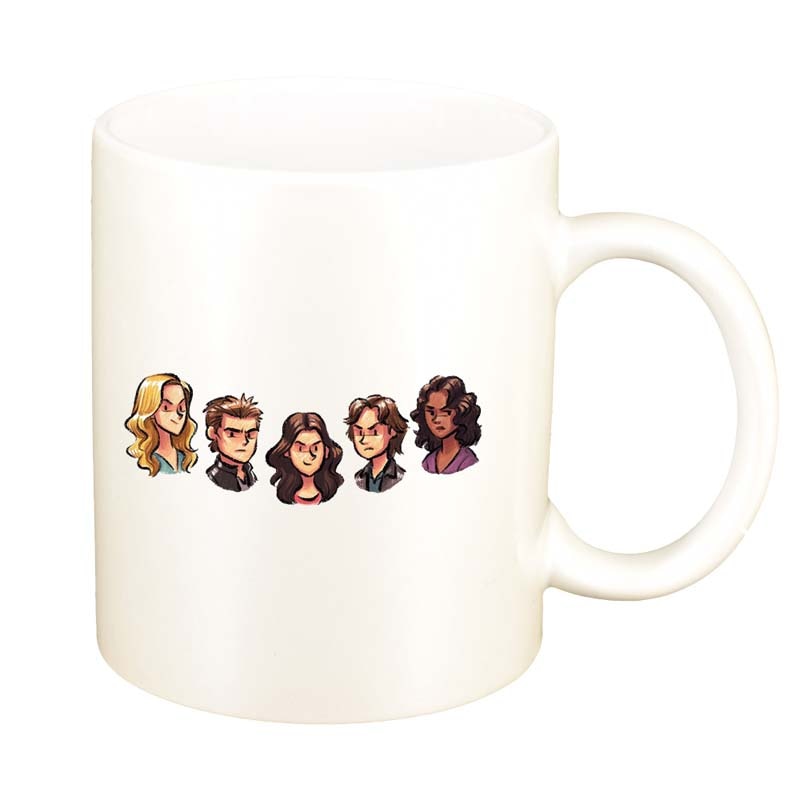 Cana Vampire Diaries, alb sidefata, 330ml, D1348