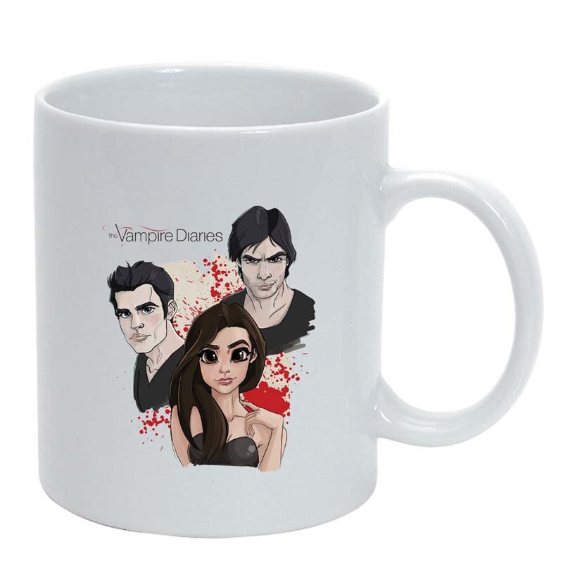 Cana Vampire Diaries, alb, 330ml, D1349