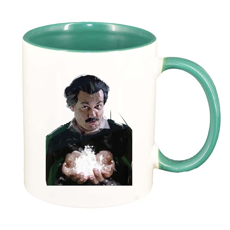 Cana Narcos - Pablo Escobar, interior verde, 330ml, D1347