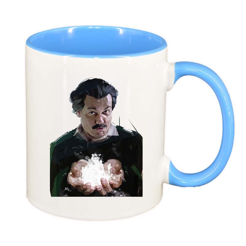 Cana Narcos - Pablo Escobar, interior albastru, 330ml, D1347