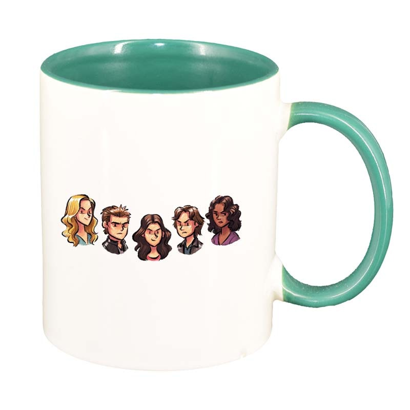 Cana Vampire Diaries, interior verde, 330ml, D1348