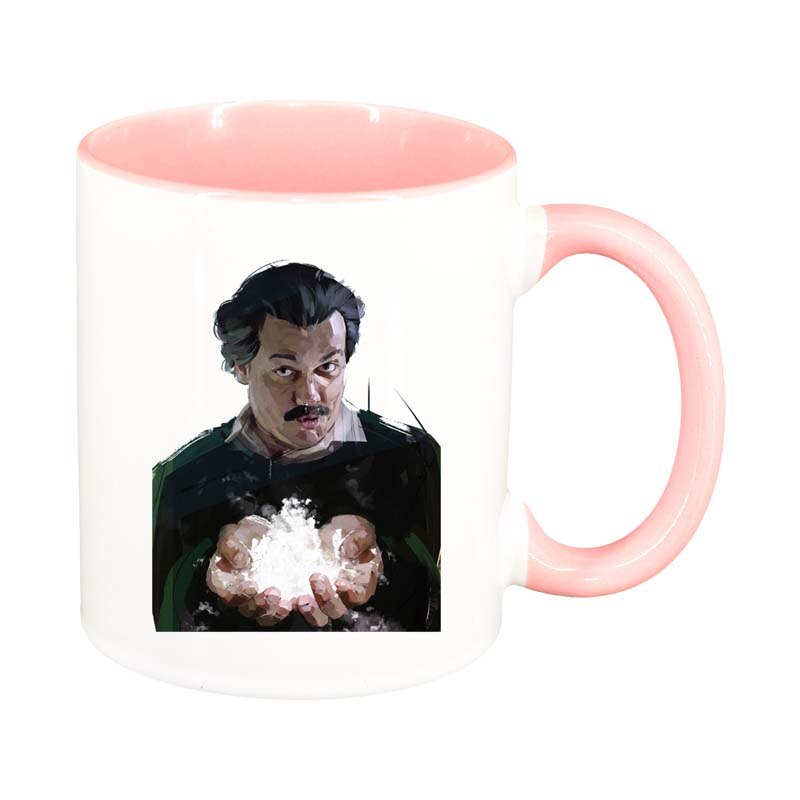 Cana Narcos - Pablo Escobar, interior roz, 330ml, D1347