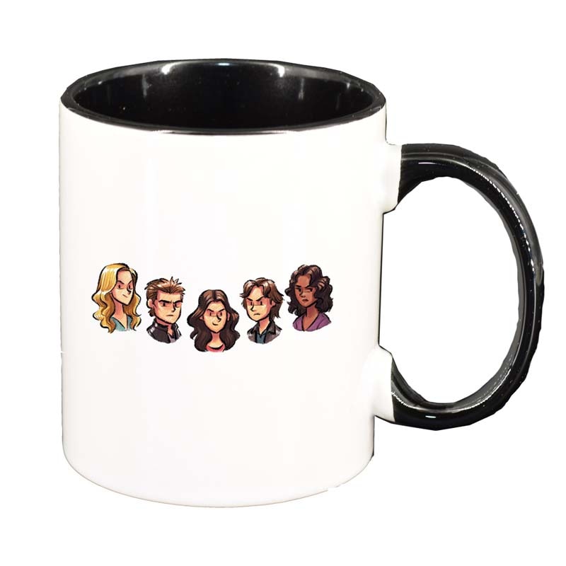 Cana Vampire Diaries, interior negru, 330ml, D1348