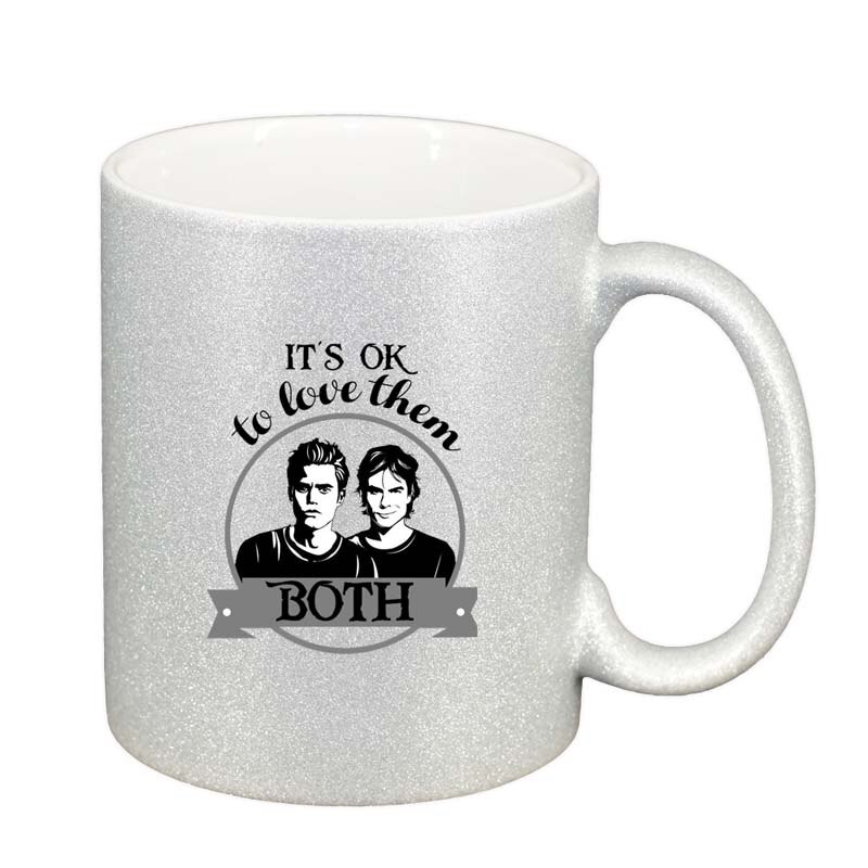 Cana Vampire Diaries, argintiu sidefata glitter, 330ml, D1351