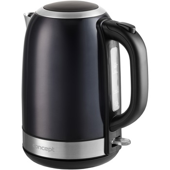 Fierbator Concept RK3244, 2200 W, 1.7 l, filtru detasabil, Gri inchis Fierbator Concept RK3244, 2200 W, 1.7 l, filtru detasabil, Gri inchis