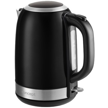Fierbator Concept RK3245, 2200 W, 1.7 l, filtru detasabil, Negru Fierbator Concept RK3245, 2200 W, 1.7 l, filtru detasabil, Negru