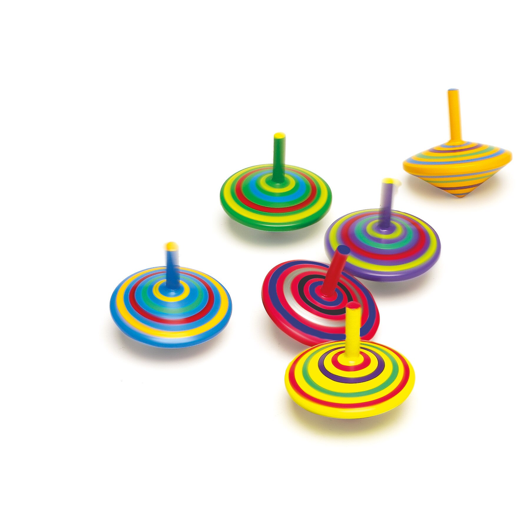 Set 6 titirezi, lemn, 3 ani+