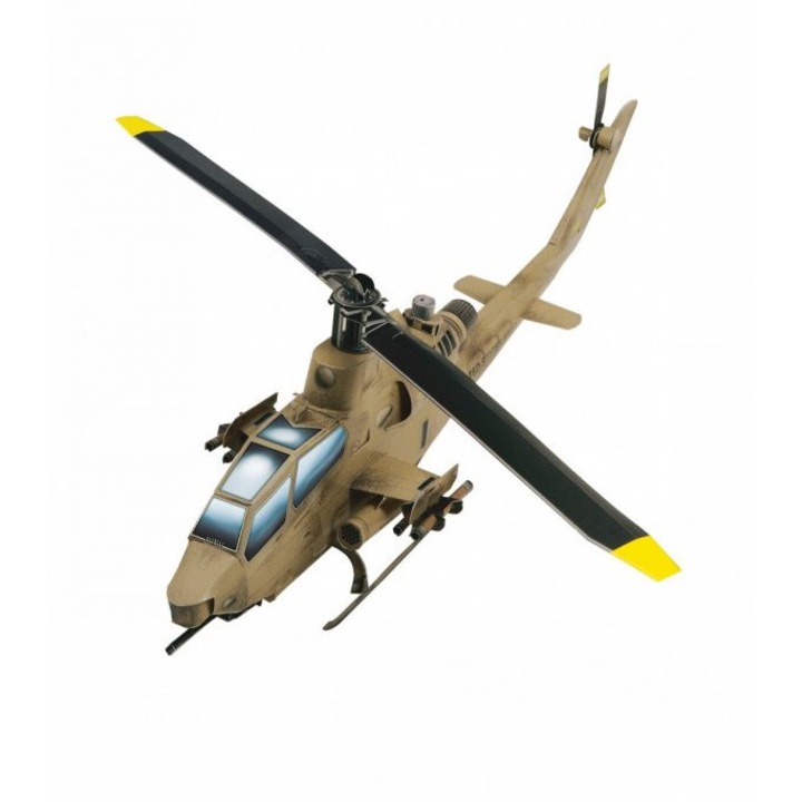 3D пъзел UMBUM Хеликоптер AH-1 Cobra / пустинен , М1/48, модел за сглобяване от картон