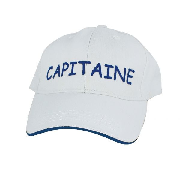 Sapca Sea Club model CAPITAINE Alb Bumbac Unisex Marime universala