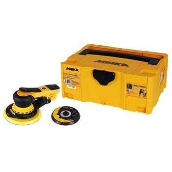 Masina slefuit Mirka Deros 5650CV taler 125 si 150mm orbita 5.0, carcasa de transport Masina slefuit Mirka Deros 5650CV taler 125 si 150mm orbita 5.0, carcasa de transport