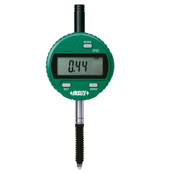 Indicator digital rezistent la apa, Insize, Spate plat, IP54, Rezolutie 0.001mm/0.00005'', 12.7mm/0.5 Indicator digital rezistent la apa, Insize, Spate plat, IP54, Rezolutie 0.001mm/0.00005'', 12.7mm/0.5