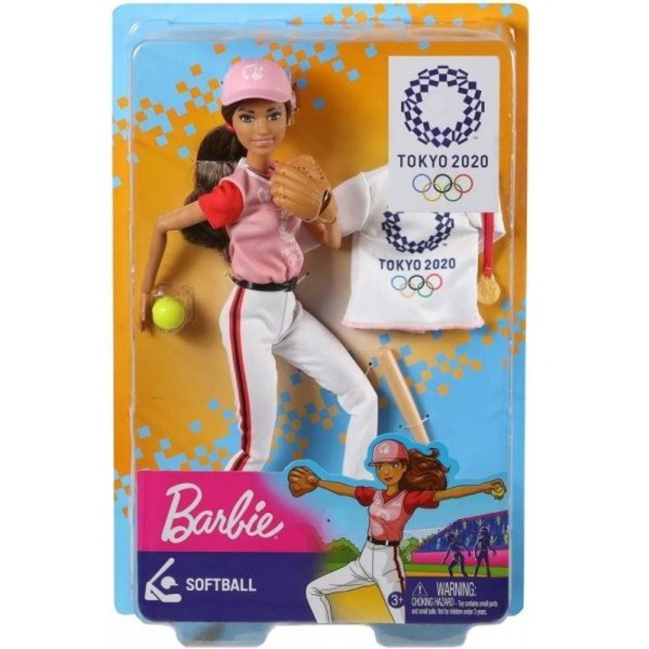 Barbie: Tokió 2020 olimpiai játékok - baseball játékos