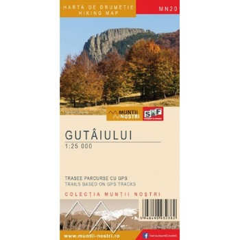 Harta de drumetie - Muntii Gutaiului Harta de drumetie - Muntii Gutaiului