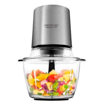 Tocator Cecotec TitanGlass 1000, 400W, 1 l, Vas sticla, Viteza reglabila, Argintiu Tocator Cecotec TitanGlass 1000, 400W, 1 l, Vas sticla, Viteza reglabila, Argintiu