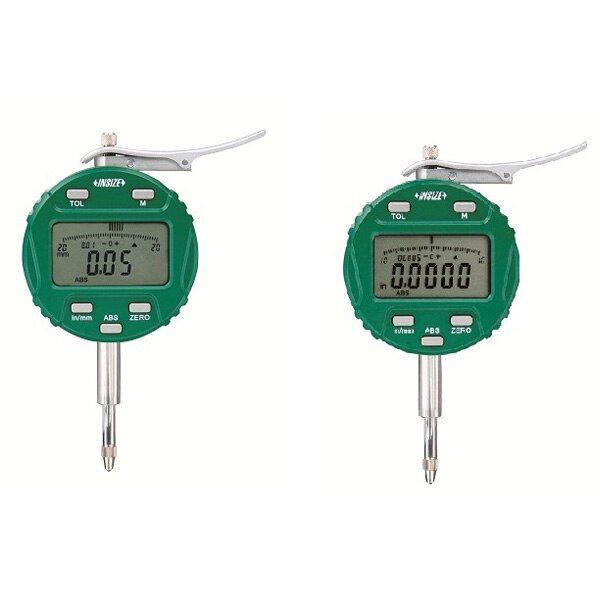 Ceas Comparator digital INSIZE cu levier ridicare Rezolutie 0.01mm/0.0005