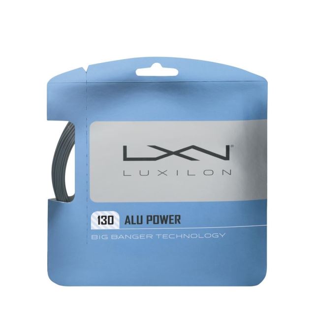 Racordaj Luxilon Alu Power, grosime 1.3, gri