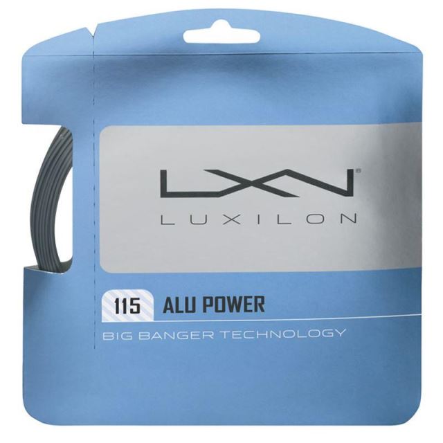 Racordaj tenis Luxilon Alu Power, grosime 1.15, gri