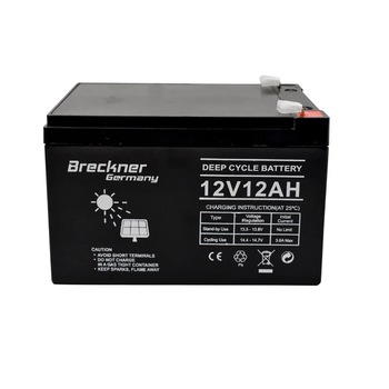 Baterie pentru panou solar 12V 12Ah Breckner Germany Baterie pentru panou solar 12V 12Ah Breckner Germany