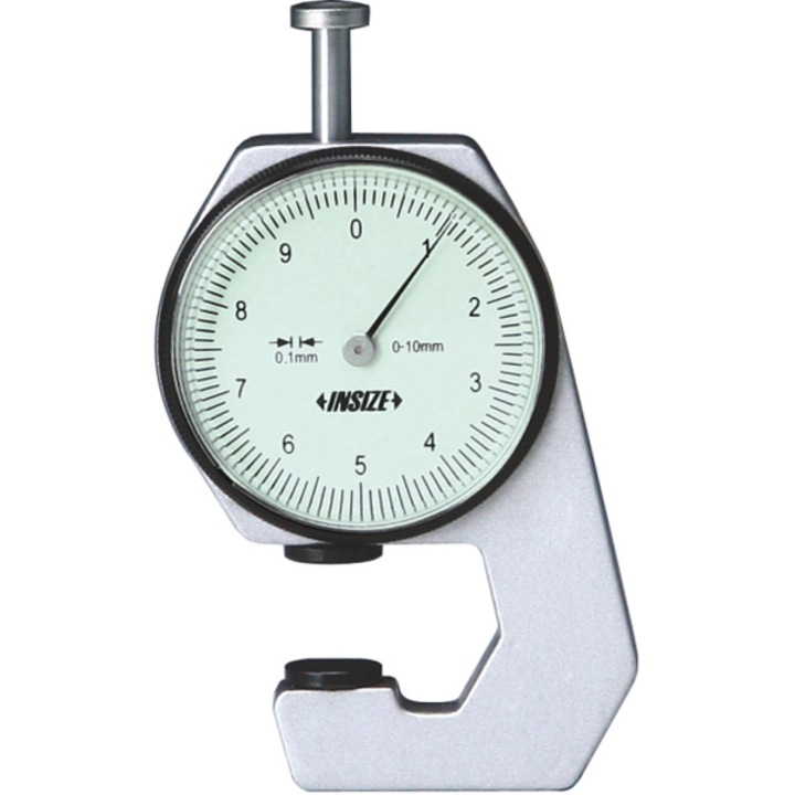 Aparat de masurare a grosimii Insize, 0-10mm, Gradatie 0.01mm