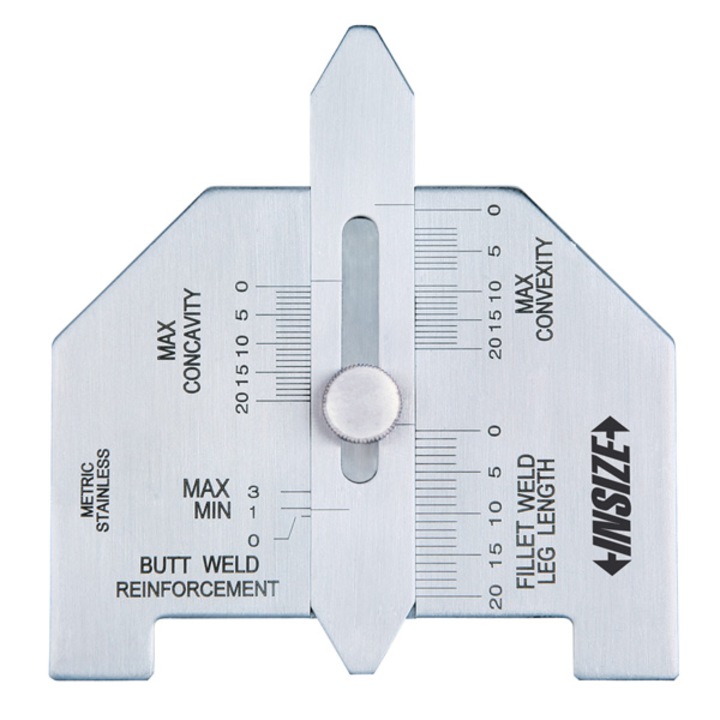 Calibru de control pentru sudura, Insize