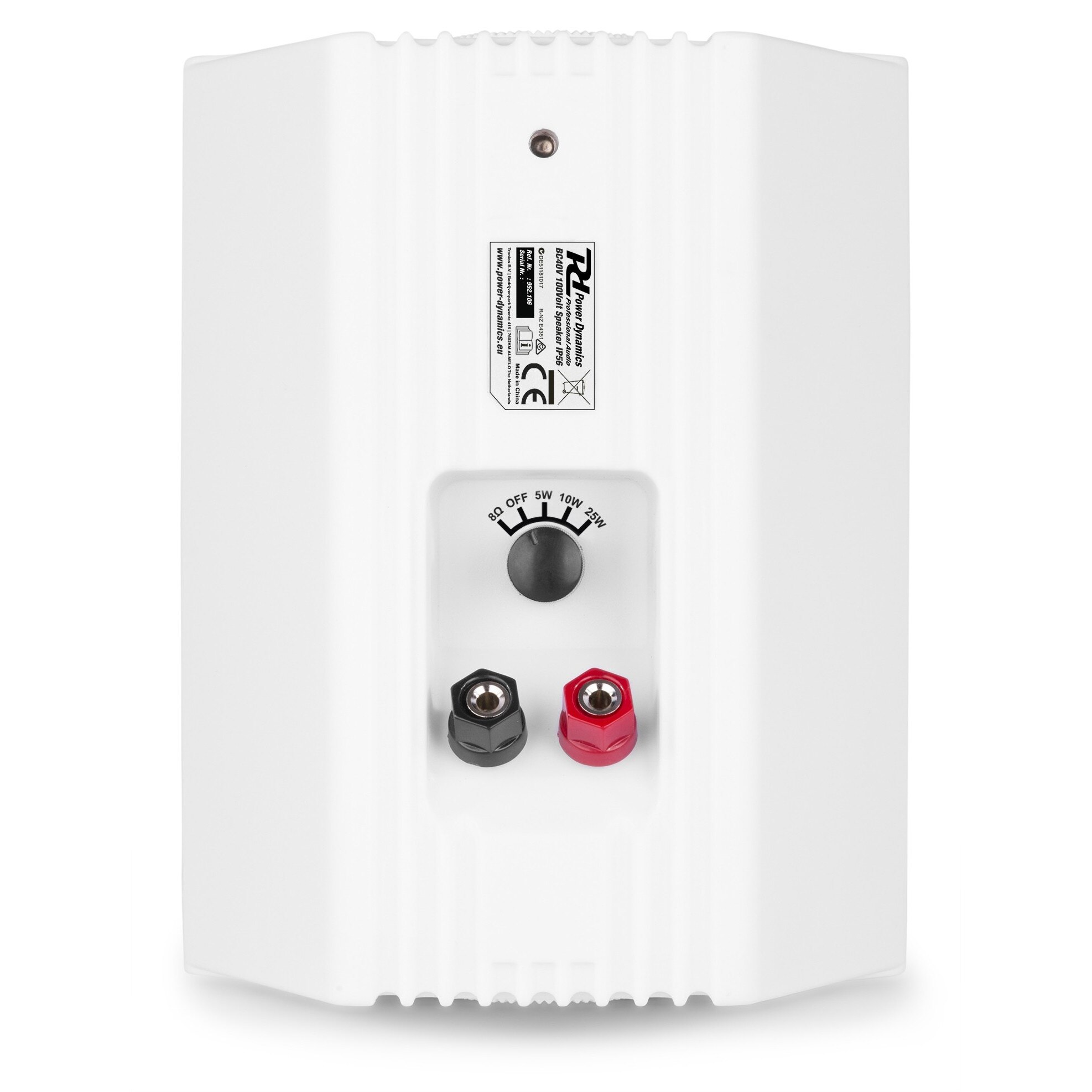 Set de 2 boxe, 100V/8ohm, 30W RMS, 4", IPX5, alb, Power Dynamics BC40V