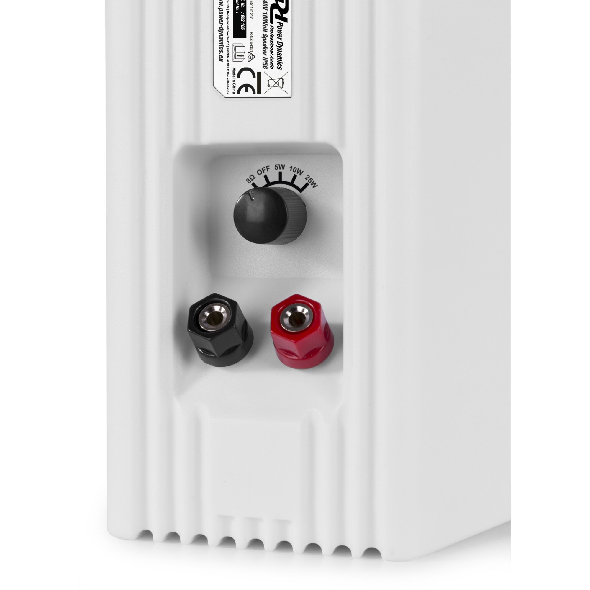 Set de 2 boxe, 100V/8ohm, 30W RMS, 4", IPX5, alb, Power Dynamics BC40V