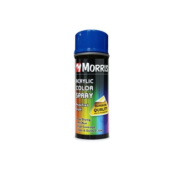 Spray Color Acrilic albastru trafic lucios, RAL 5017, 400 ml, Morris, pentru suprafete din lemn, metal, aluminiu, sticla, piatra si diferite mase plastice Spray Color Acrilic albastru trafic lucios, RAL 5017, 400 ml, Morris, pentru suprafete din lemn, metal, aluminiu, sticla, piatra si diferite mase plastice