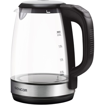 Fierbator Sencor SWK 2090BK, 2200 W, 2 l, Transparent Fierbator Sencor SWK 2090BK, 2200 W, 2 l, Transparent