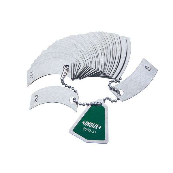 Set 31 Lere pentru raze INSIZE 25-40mm 4802-31