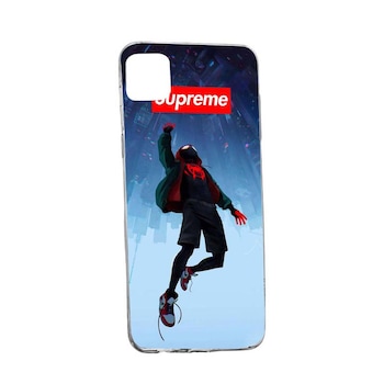 Husa Silicon Supreme, Spider Man, Compatibila Cu Samsung Galaxy M32, rezistenta la uzura, anti-alunecare, 264 Husa Silicon Supreme, Spider Man, Compatibila Cu Samsung Galaxy M32, rezistenta la uzura, anti-alunecare, 264