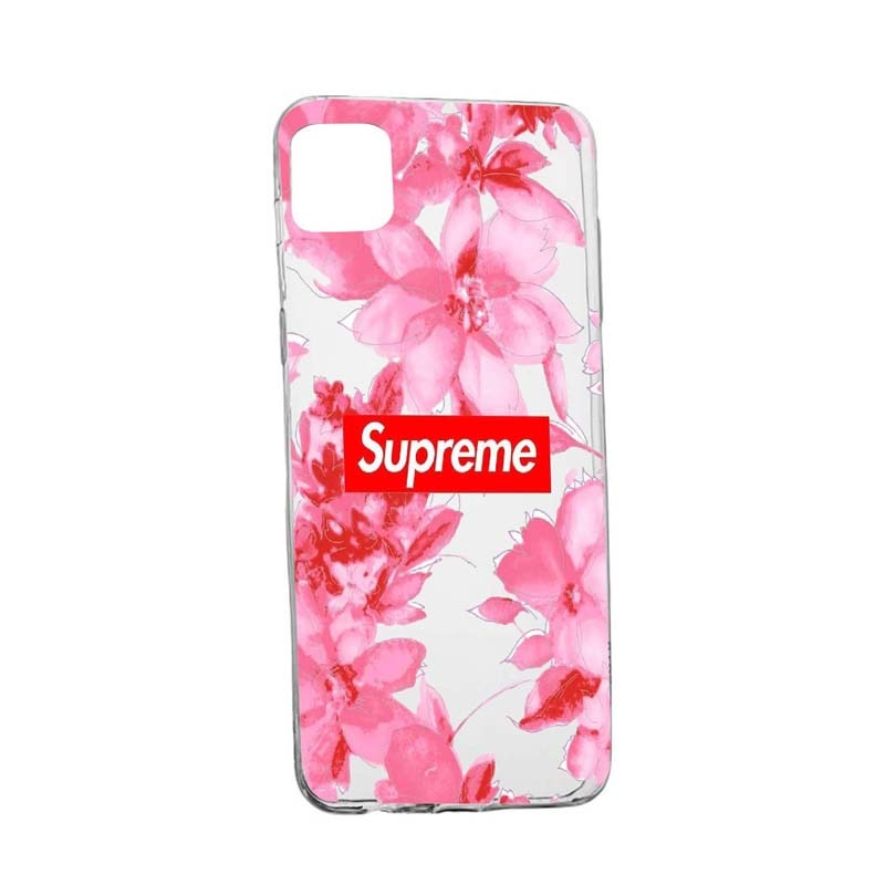 Husa Silicon Supreme, Flowers, Compatibila cu Apple iPhone 13 Mini, rezistenta la uzura, anti-alunecare, 260
