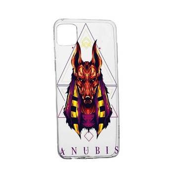 Husa Silicon Mythology, Anubis, Compatibila cu Apple iPhone 13 Mini, rezistenta la uzura, anti-alunecare, 286 Husa Silicon Mythology, Anubis, Compatibila cu Apple iPhone 13 Mini, rezistenta la uzura, anti-alunecare, 286