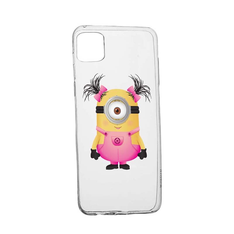 Husa Minion, Girl, pentru Huawei Y5p, rezistenta la uzura, anti-alunecare, 213
