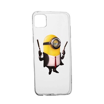 Husa Minion, Hitman, pentru Huawei P40, rezistenta la uzura, anti-alunecare, 214 Husa Minion, Hitman, pentru Huawei P40, rezistenta la uzura, anti-alunecare, 214