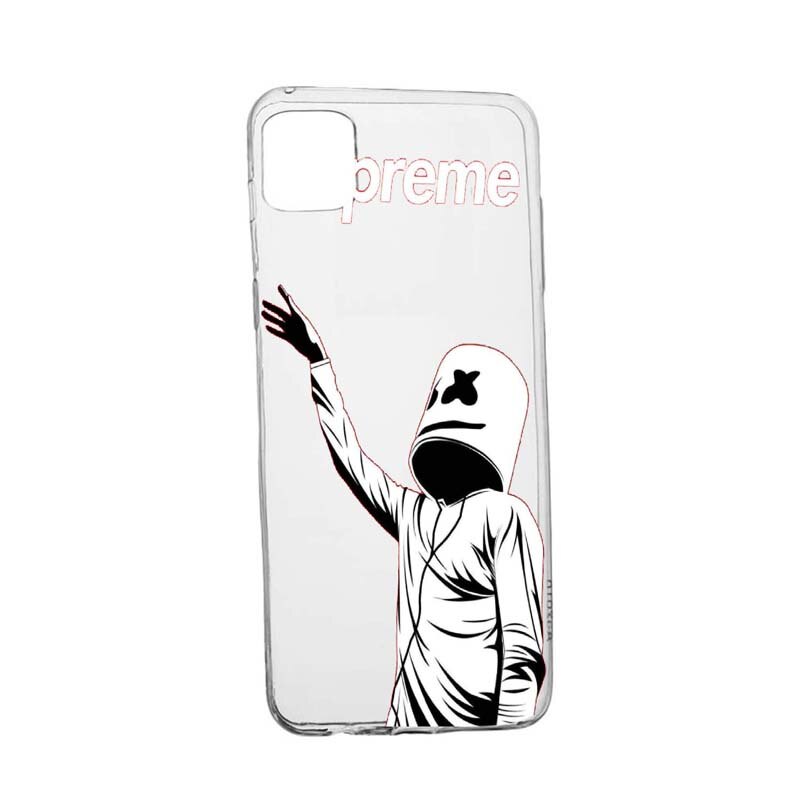 Husa Supreme, Marshmello, pentru Apple iPhone 12 Pro, rezistenta la uzura, anti-alunecare, 255