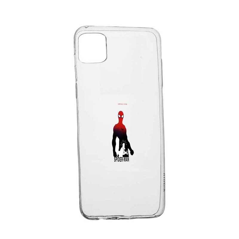 Husa Silicon Marvel, Spider-Man, Compatibila cu Xiaomi Poco C3, rezistenta la uzura, anti-alunecare, 245