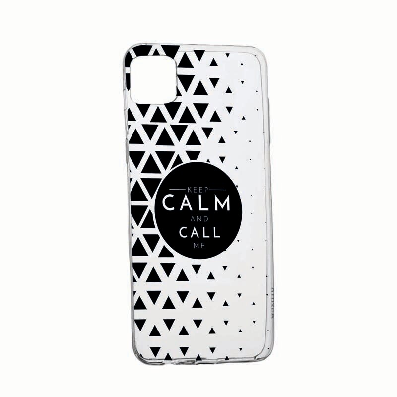 Husa Silicon Compatibila cu Samsung Galaxy A12, Keep Calm, rezistenta la uzura, anti-alunecare, 2